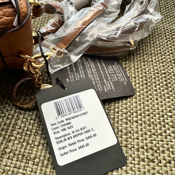 MCM Tan Mini Berlin Bag - Picture 5 of 10